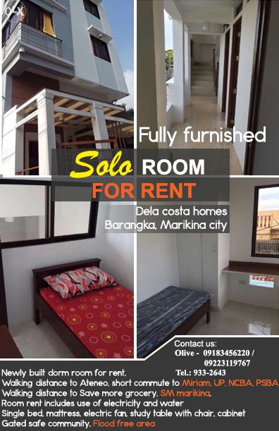 Solo Room For Rent Fully Furnished Property Rentals Room Rentals On Carousell