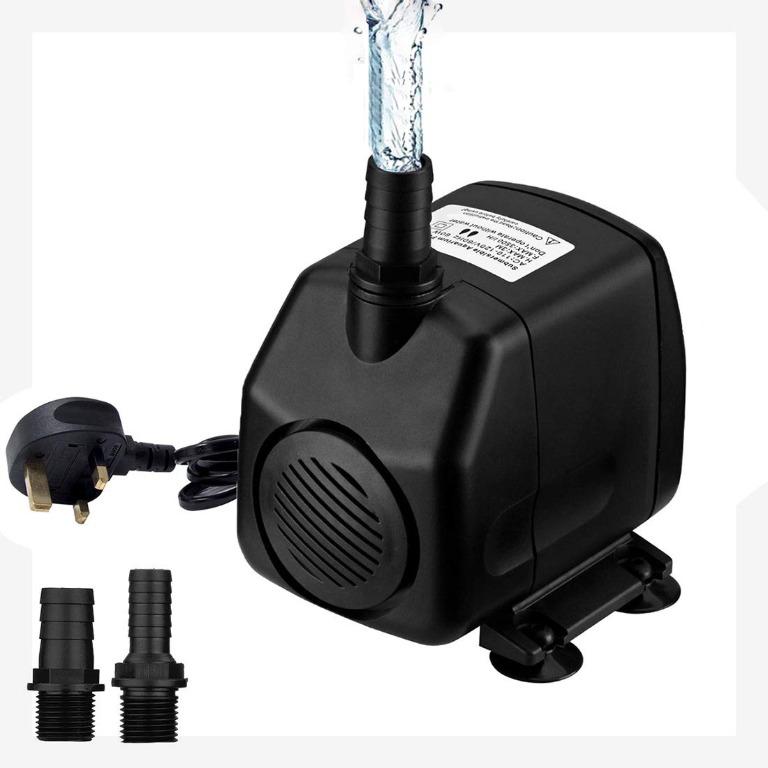 SongLong 3500L/H Submersible Pump, Submersible Aquarium Pumps for
