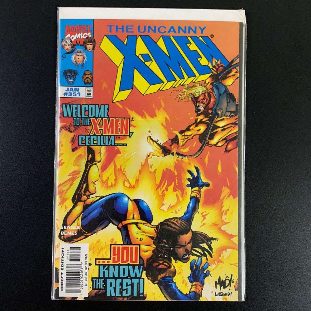 Uncanny X Men 351 Books Stationery Comics Manga On Carousell