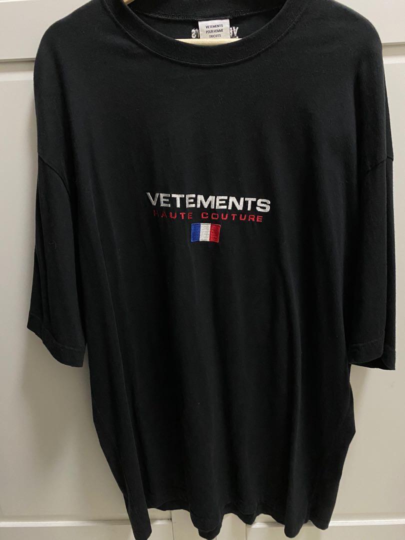 Vetements haute couture tee Clearance