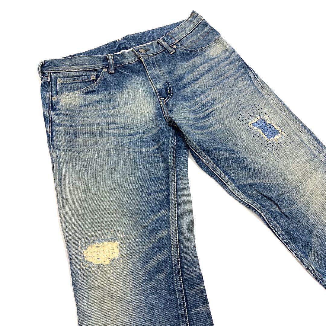 Visvim social sculpture 04 D6.5 jeans W34 L30, 男裝, 褲＆半截裙 