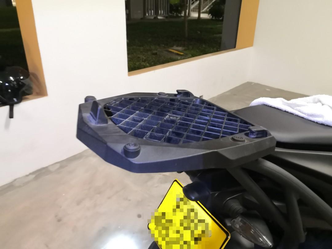 Aerox Back Rack Aerox heavy duty rack box rack rear rack, Motorcycles, Motorcycle ...