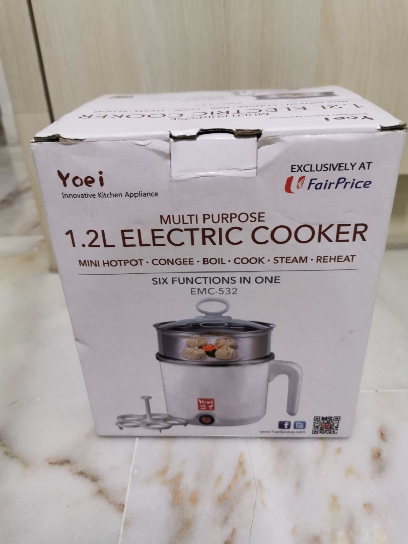 Yoei 1.2L Electric Cooker, TV & Home Appliances, Kitchen Appliances