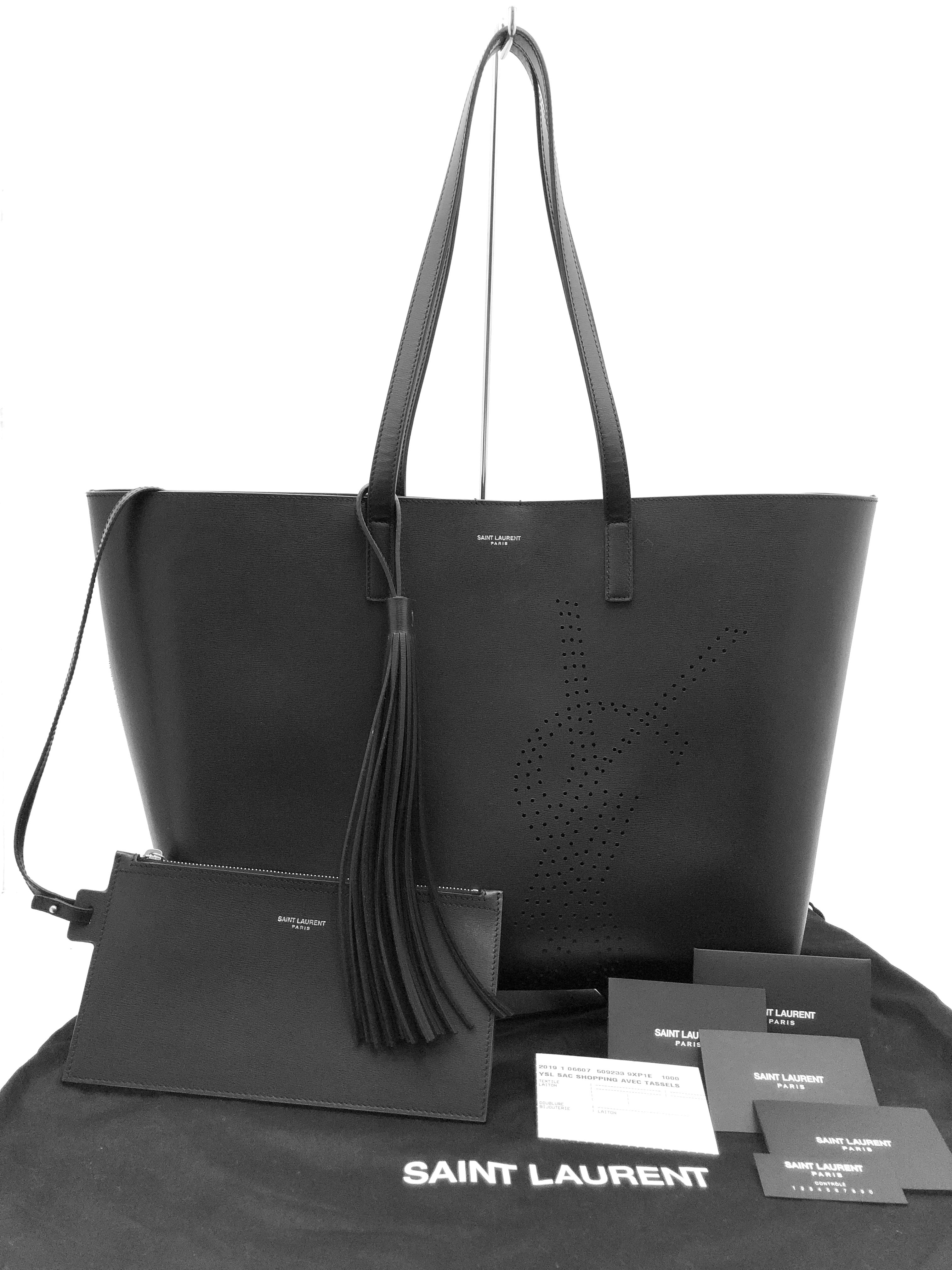 Ysl sac shopping avec tassels outlet