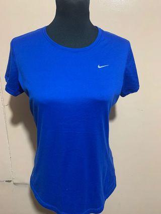 Original Nike blue drifit workout shirt large