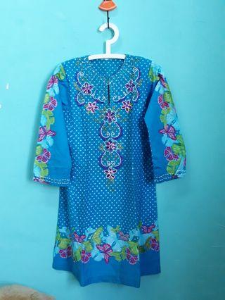 Baju Kurung Cotton 11-12yo #PayDay80
