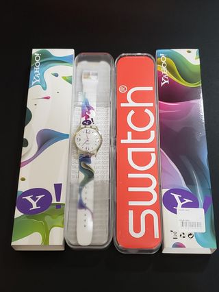 Swatch Watch X YAHOO！手錶64204302764034110