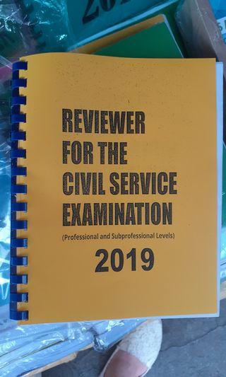 Latest Civil service Exam Reviewer 2020 with answer key