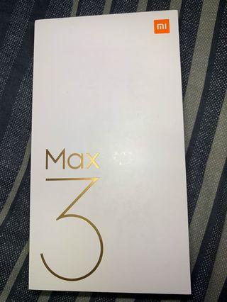 MI MAX 3 6GB RAM 128GB
