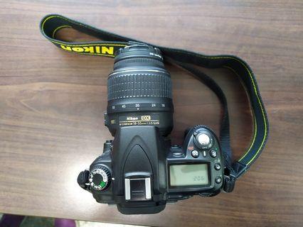 Nikon D90 with 18-55 VR lens