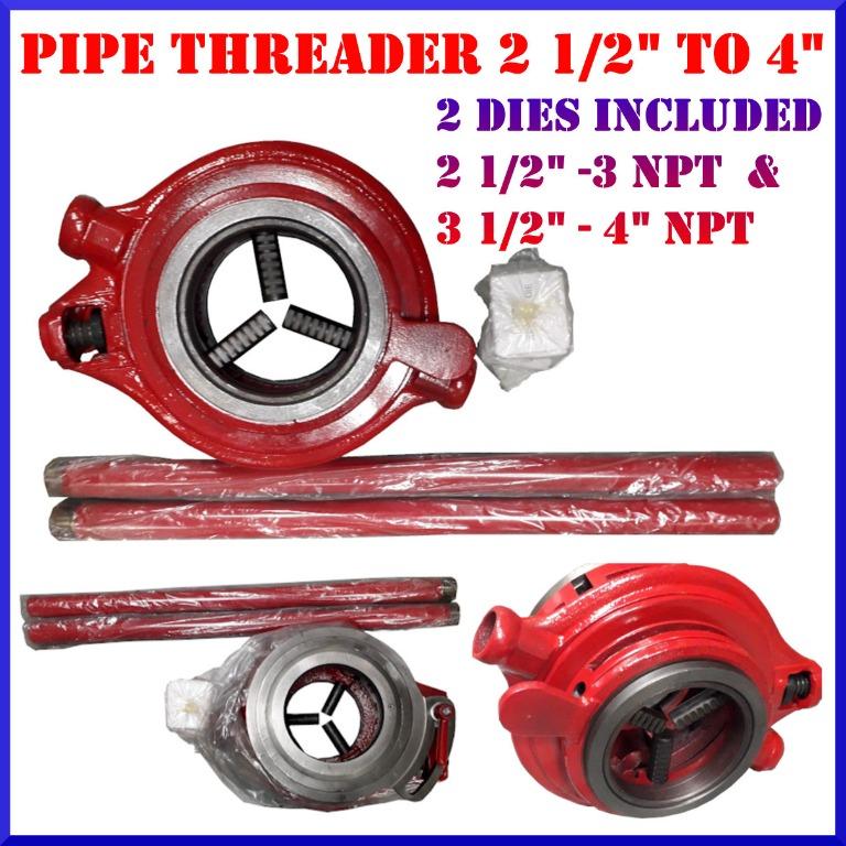 Pipe Threader 2 1/2 inches 3inches 3.5 inches & 4 inches, Commercial