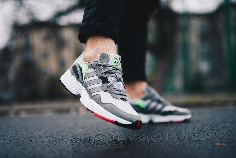 adidas Yung 96 Grey Shock Pink