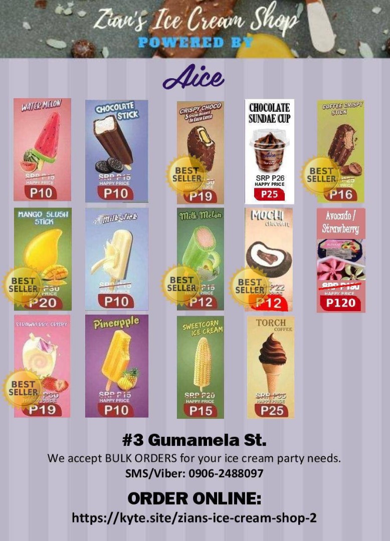 Aice ice store cream flavors