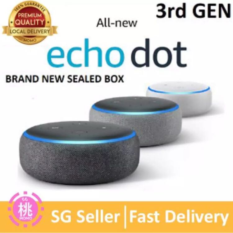 Amazon Echo Dot 3 3rd Gen Latest Edition Smart Speaker with