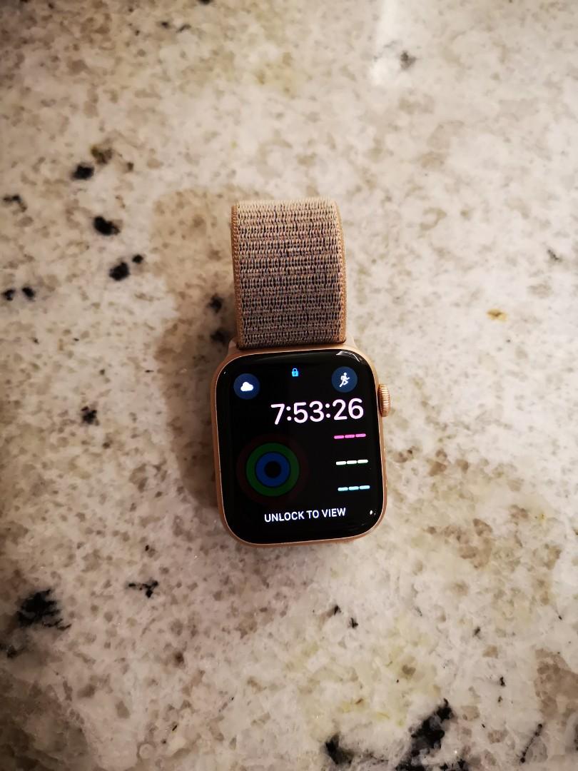 apple watch 4 cellular rose gold