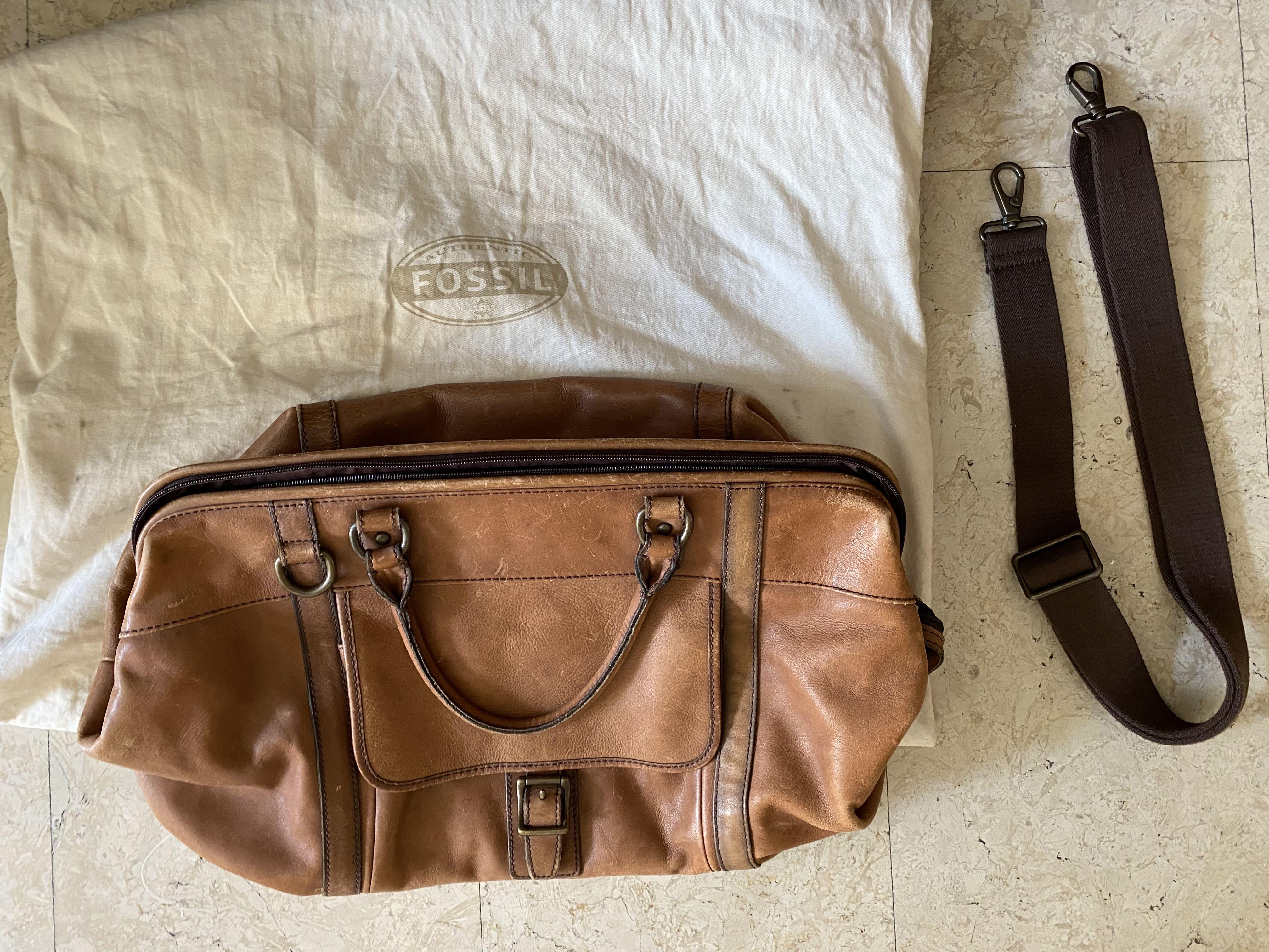 evan duffle fossil