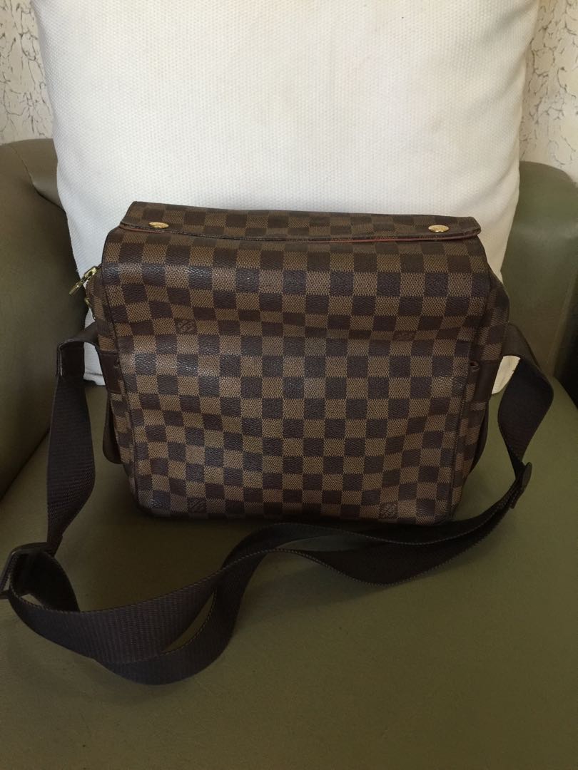 Louis Vuitton Damier Canvas Naviglio Luxury Bags  Wallets on Carousell