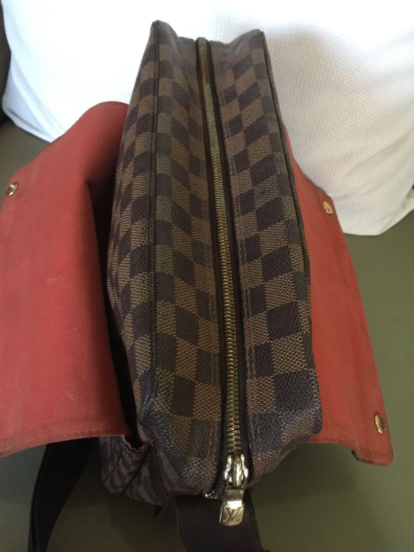 Authenticated Used Louis Vuitton Bag Naviglio Brown Damier Ebene N45255  Shoulder SR0055 LOUIS VUITTON 
