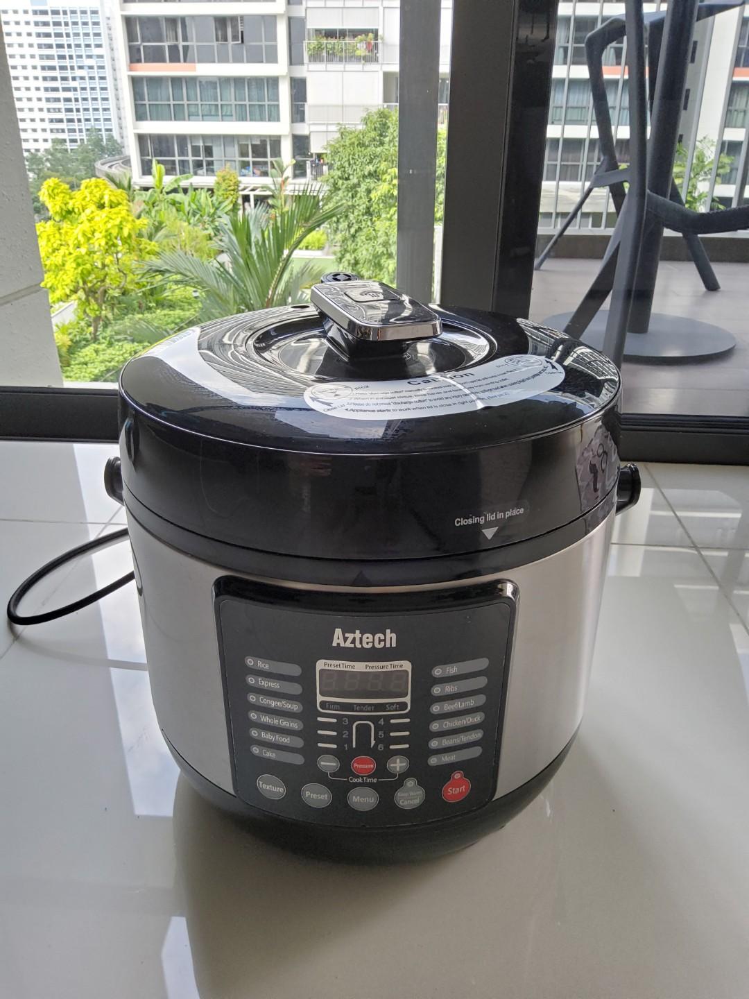 Aztech APC2100 Pressure Cooker 5L TV Home Appliances Kitchen Appliances Cookers on Carousell