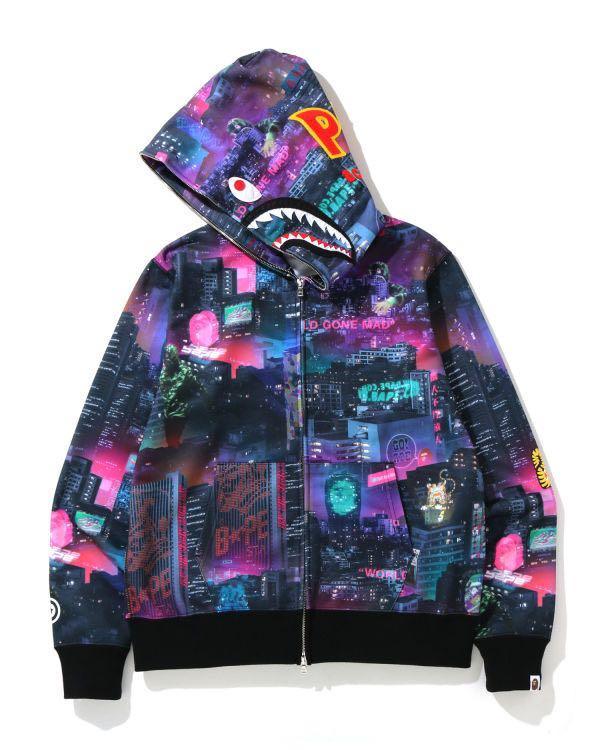 Bape neon hoodie Clearance