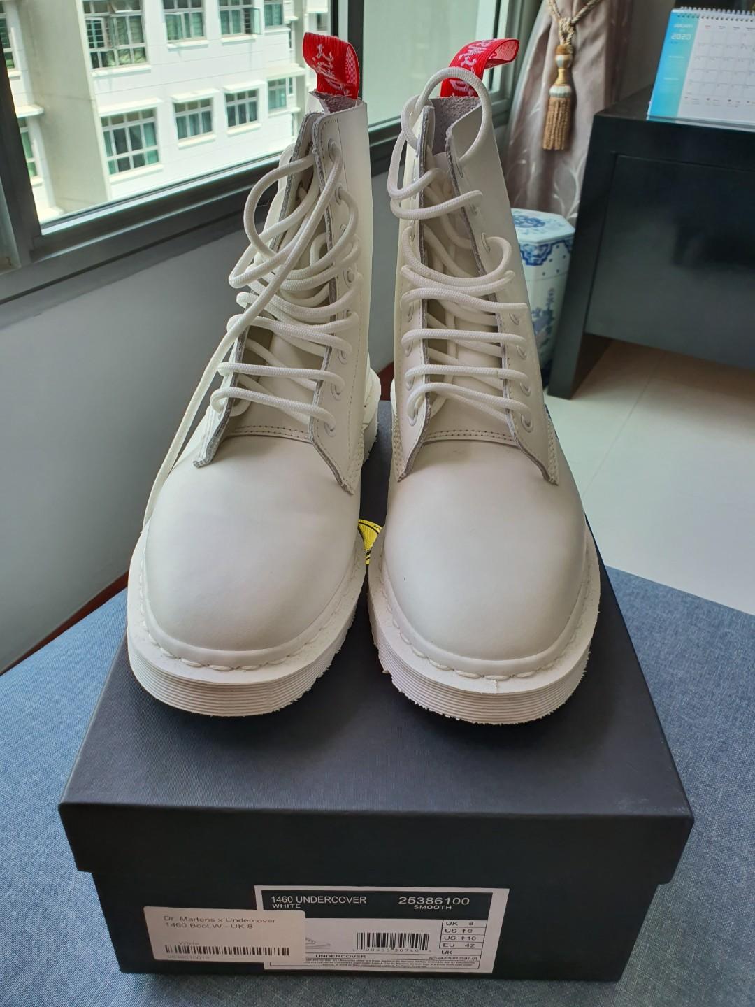 No Longer For Sale BNIB Dr Marten s X Undercover White Leather Boots For Sale