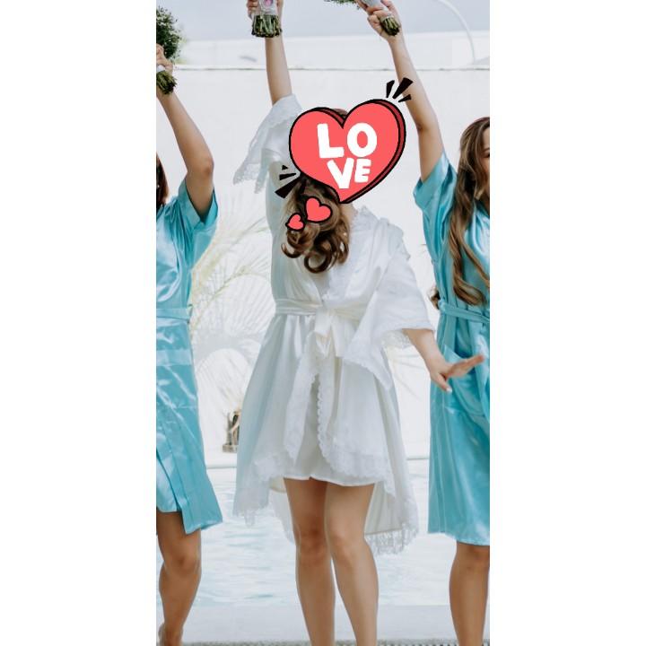 Bridal Robe For Rent With Inner Camisole (Category: Evening dresses & gowns) located in Manila. Submitted by nixprettythings (Listing ID 273163879, Image 2). Description: ⚠️ Bridal Robe For Rent! Good for 3 days including pick up and return 50php for suceeding days if no client after your schedule ⚠️ Used Only last Dec 7, 2019 Material: Charmeuse Color: Off White Size: Fits Small to Medium ☑️ With Inner Camisole ☑️ Very Long waist Strap for Pictu