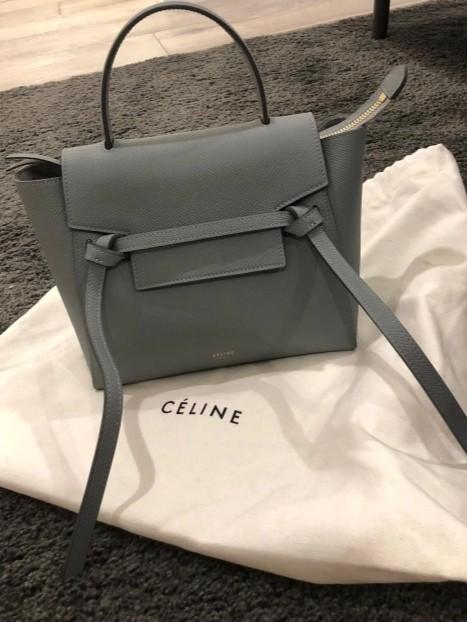 celine nano belt bag used