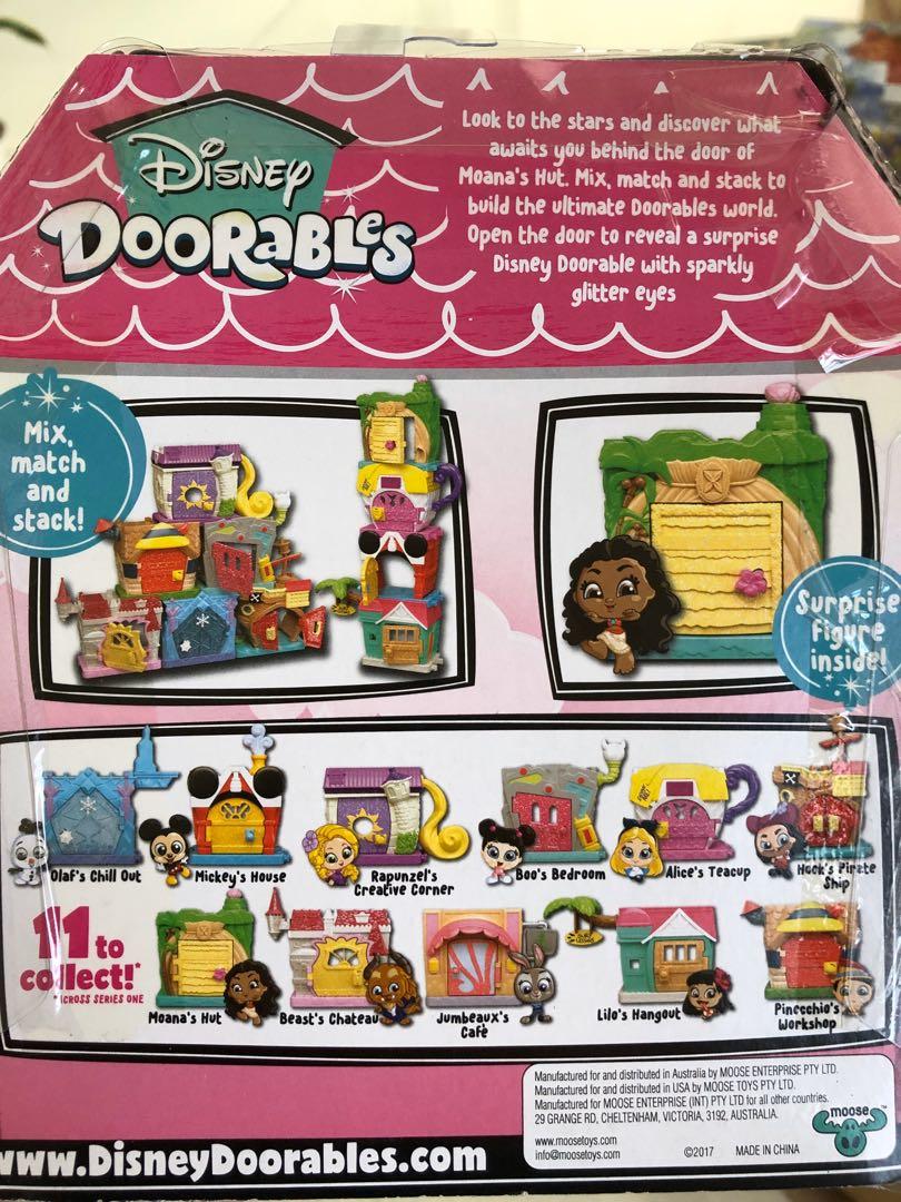 Doorables Ministack Disney Doorables Mini Stack Playset - Moana's Hut, Hobbies & Toys, Toys ...