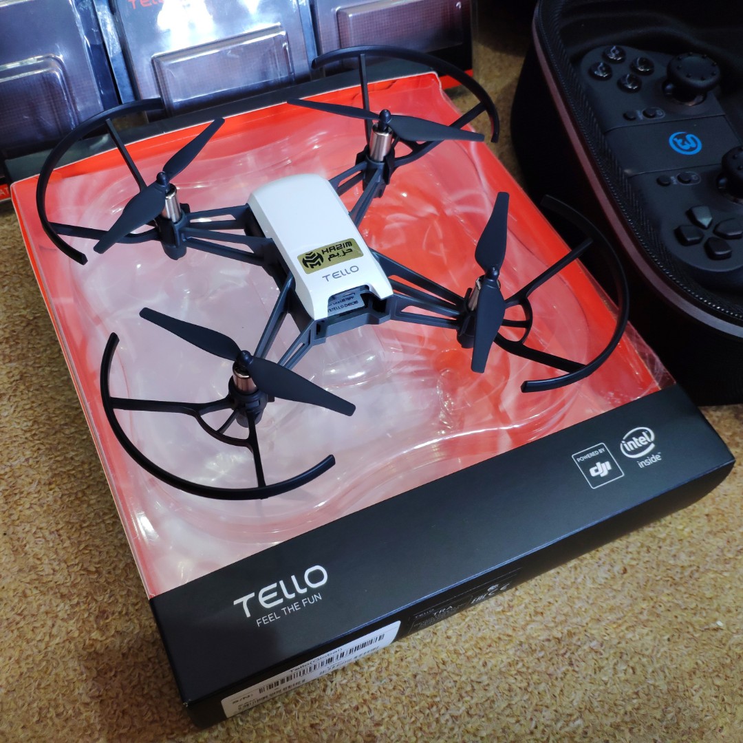 DJI Tello - Ryze Tech (Fly More Combo) - Mini Drone/Quadcopter,  Photography, Photography Accessories, Gimbals & Stabilisers on Carousell