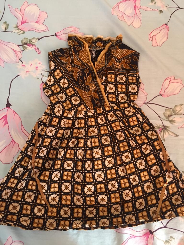 Dress Batik Budak Babies Kids Babies Kids Fashion on Carousell
