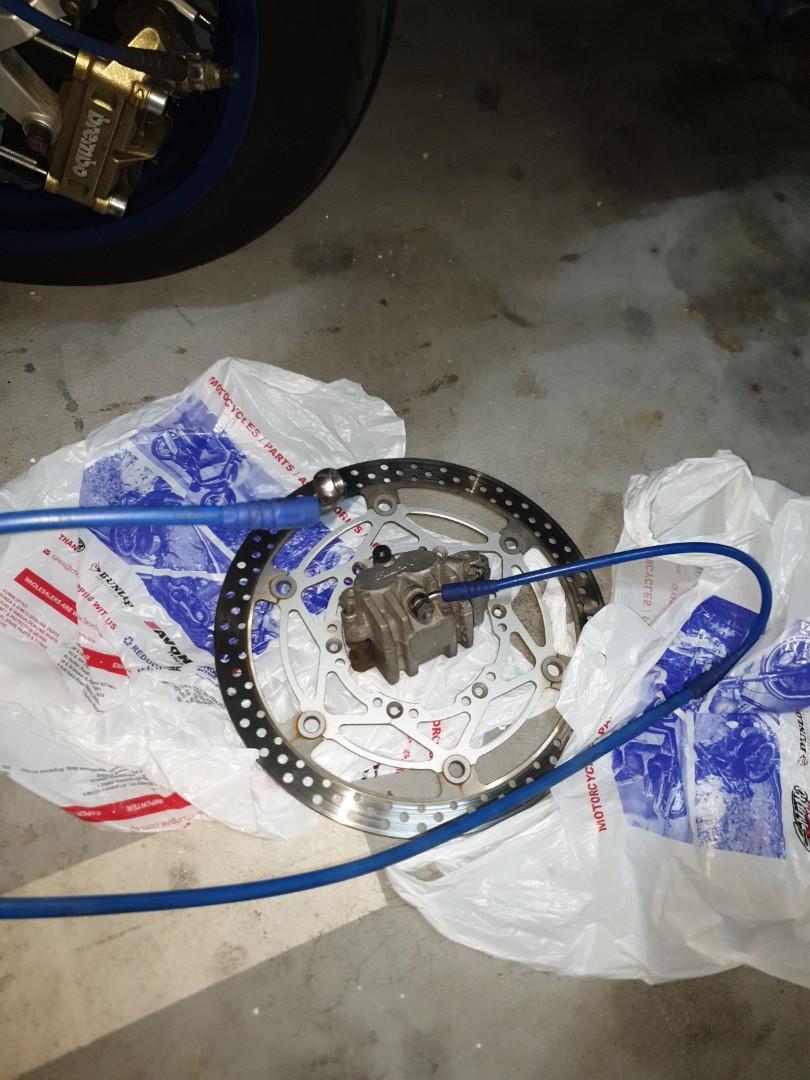 DRZ Nissin front brake caliper kit, Motorcycles, Motorcycle Accessories