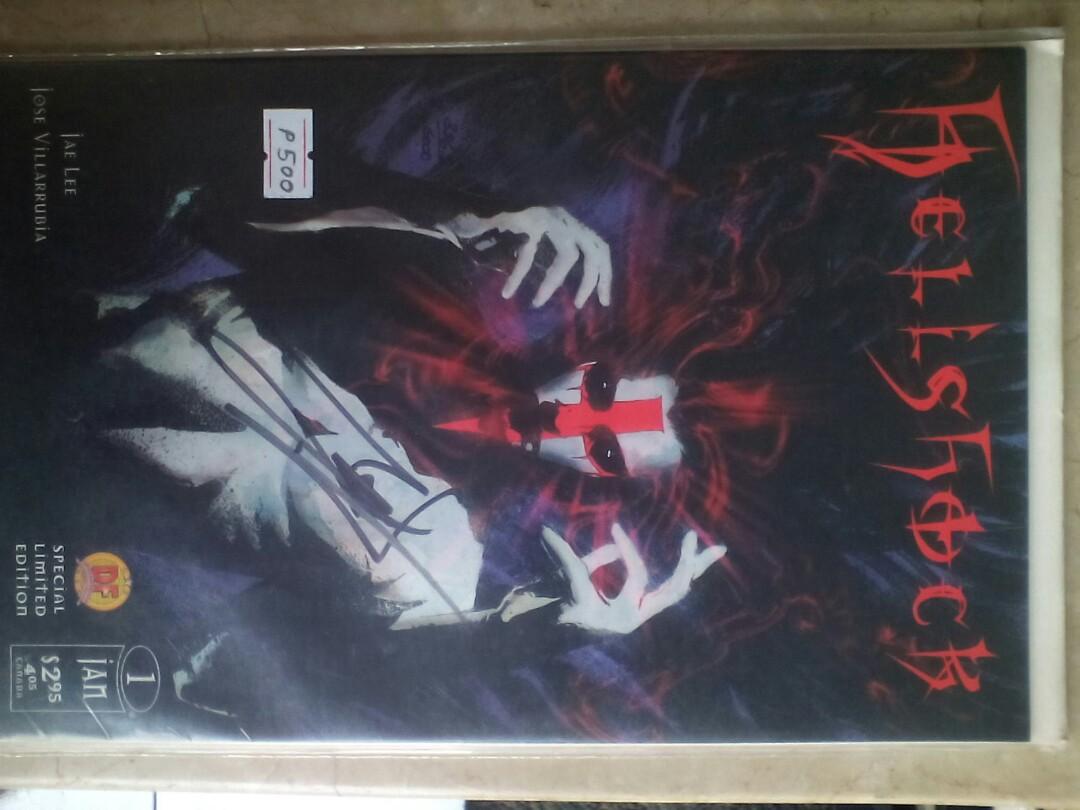 Authentic Dynamic Forces Hellshock Signed By Jae Lee With Certificate