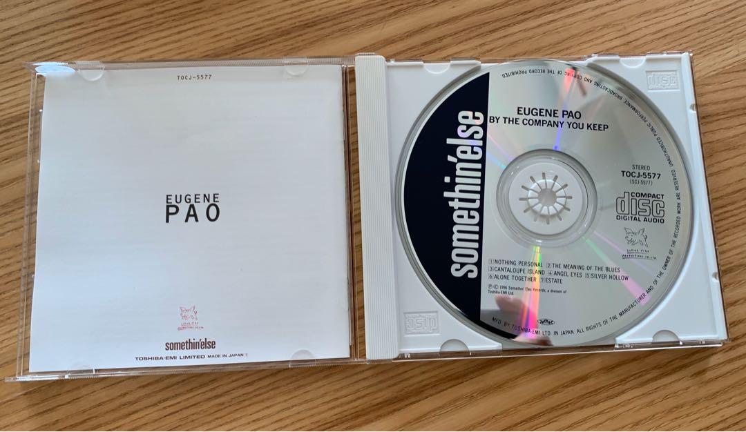 Eugene Pao 包以正 By the company you keep 日版頭版 CD, 興趣及遊戲, 收藏品及紀念品, 明星周邊 ...