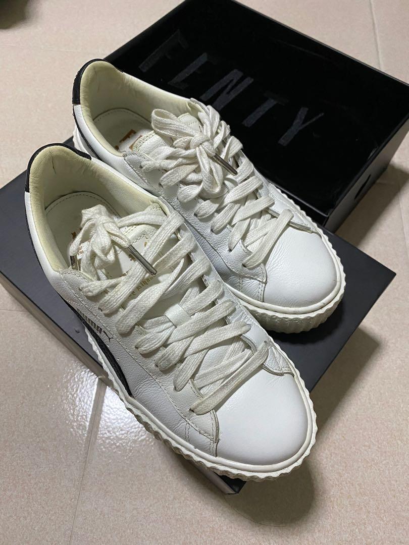 Puma rihanna creeper white hot sale
