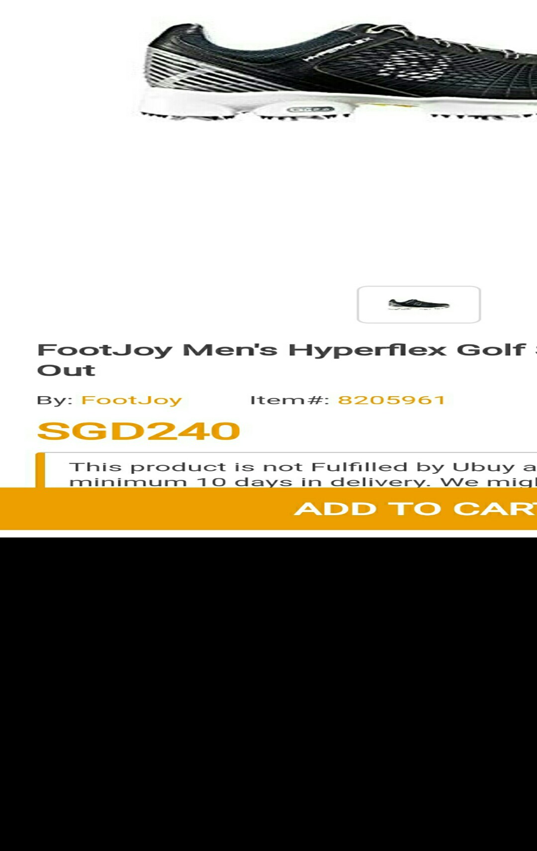 footjoy hyperflex spikes