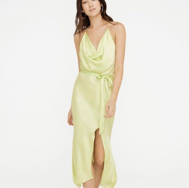 yellow sheike dress