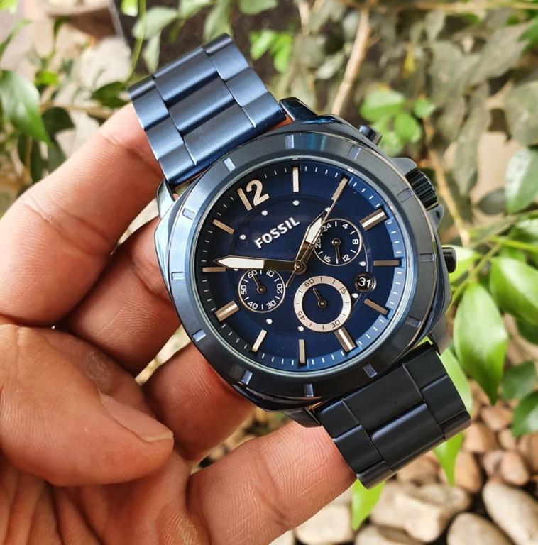 fossil q blue