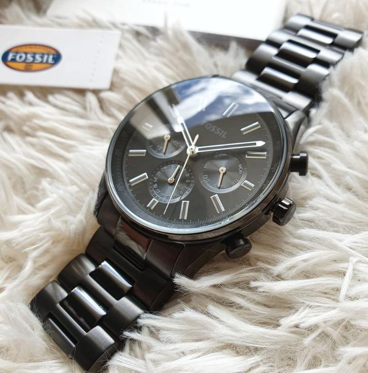 Fossil BQ2448 Sullivan Multifunction Black Stainless Steel Watch
