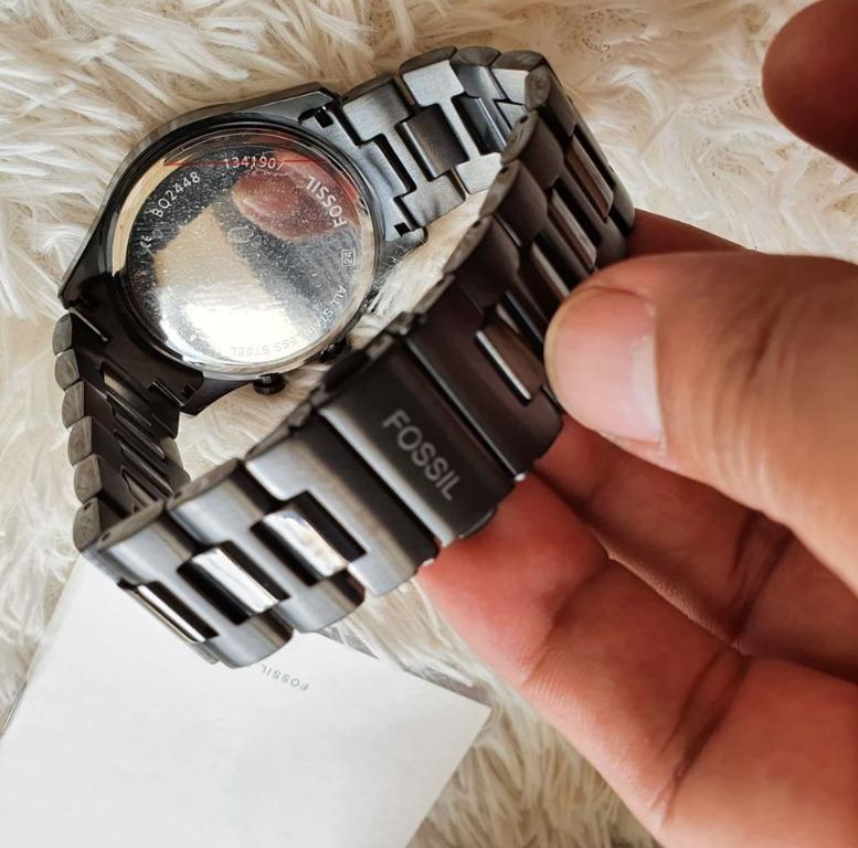 Fossil BQ2448 Sullivan Multifunction Black Stainless Steel Watch