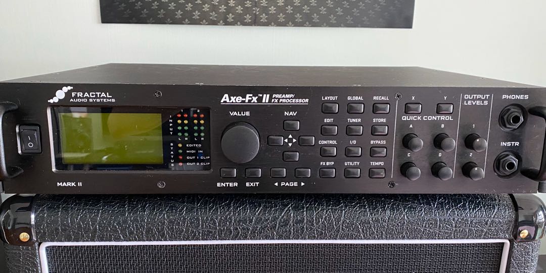 Fractal Audio System - Axe-Fx II, 興趣及遊戲, 音樂、樂器& 配件