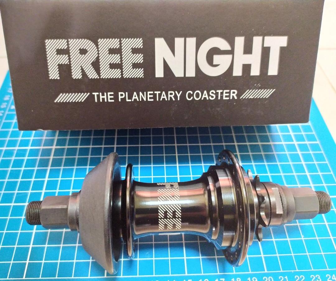 free night bmx hub