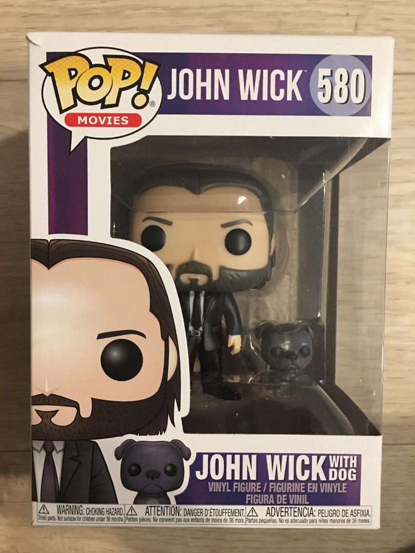 funko pop john wick with dog