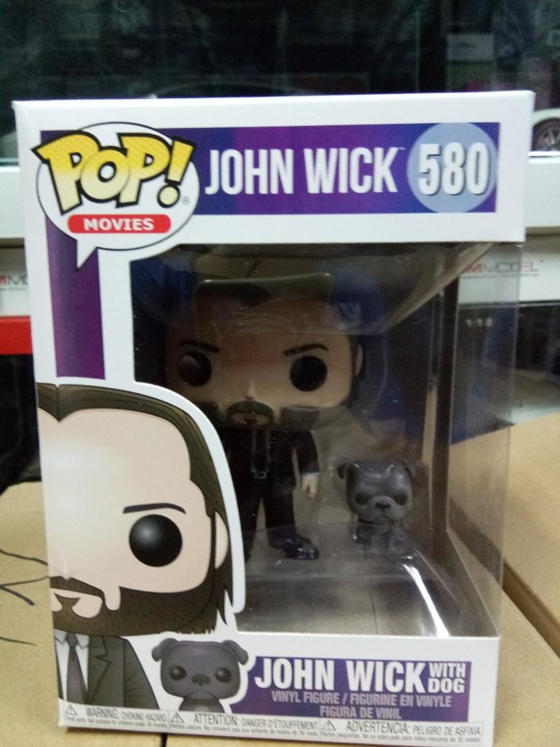 john wick funko pop with dog