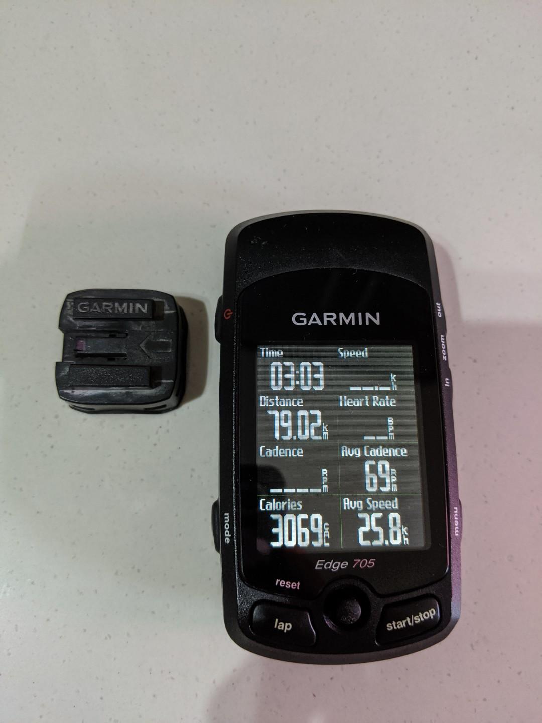 Garmin edge outlet 705 cadence sensor