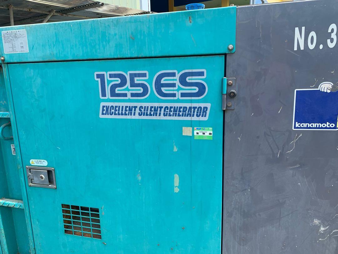 Generator 125 kVA Denyo (Category: Construction Tools & Equipment) located in Manila. Submitted by santiago0721 (Listing ID 273126102, Image 3). Description: Heavy Duty Genset Silent type Model: 125ES Brand: Denyo (Japan) - most trusted Genset in the Phils and best in quality genset in Japan Slightly used unit Fresh from Japan Unit Ready for viewing and testing.