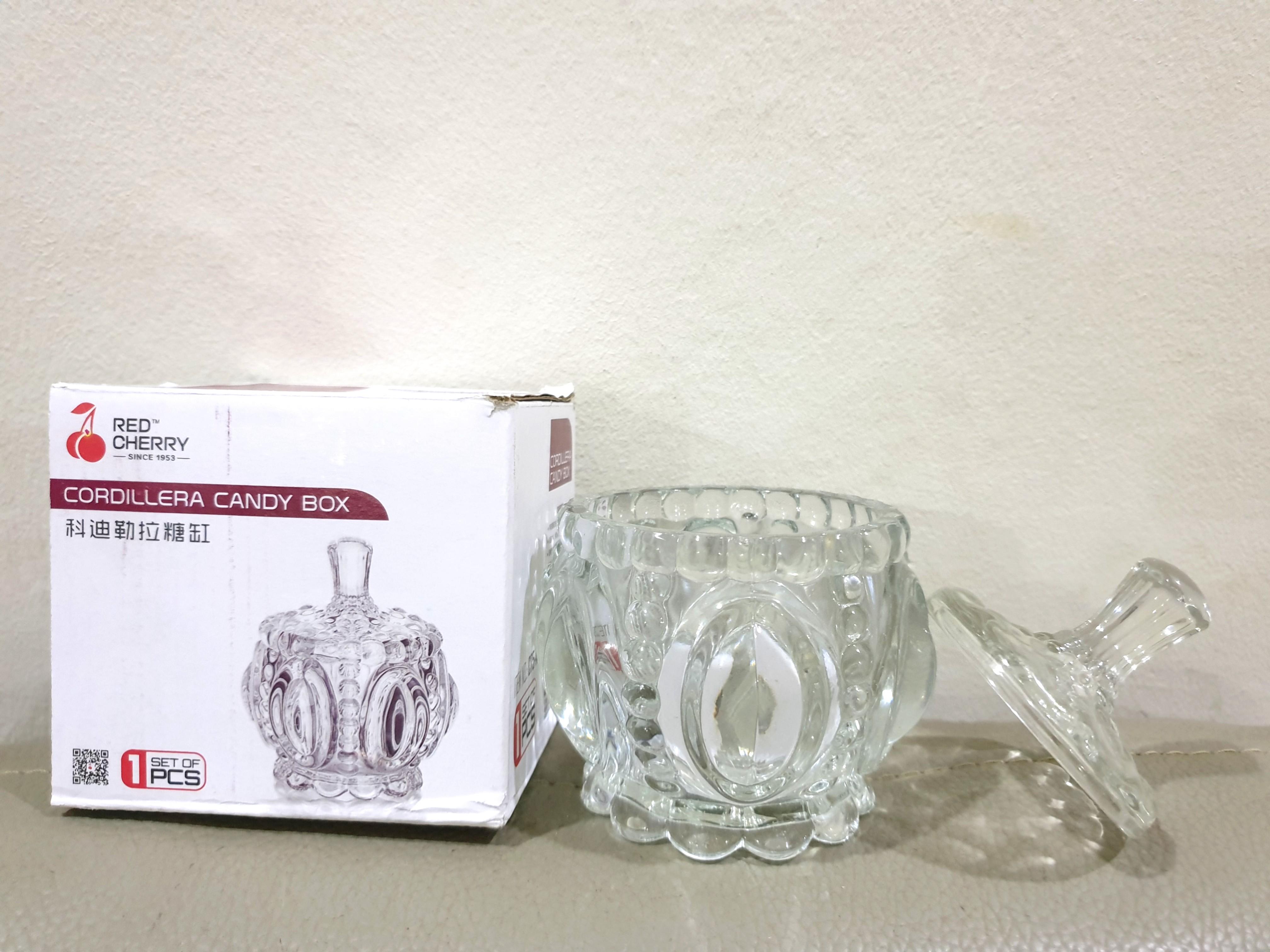 glass candy box