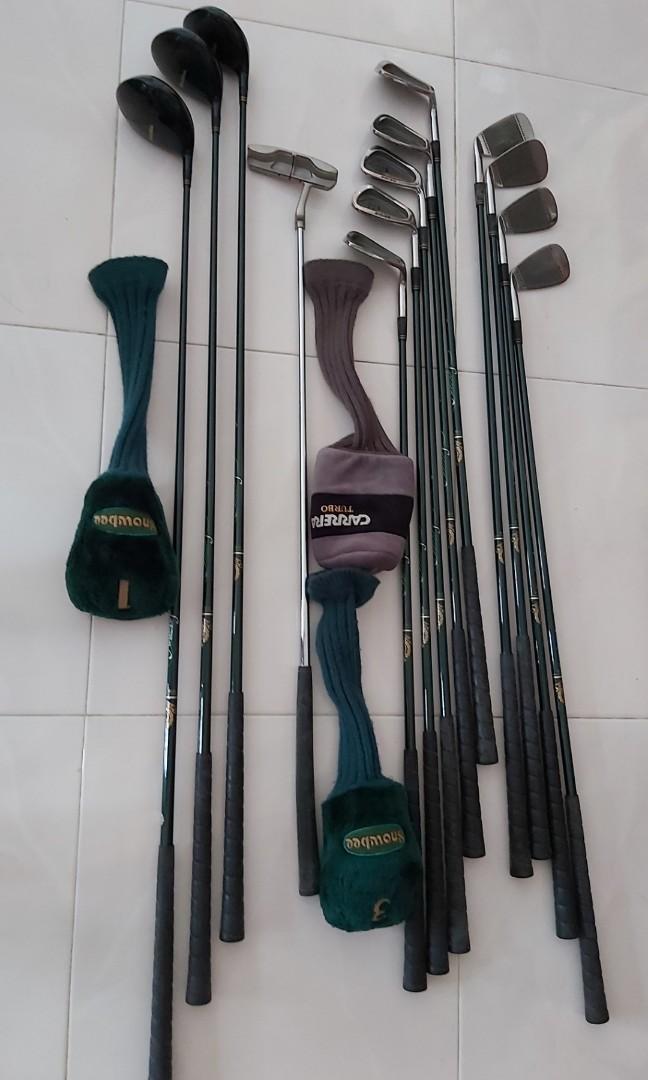 golf bag and trolley set