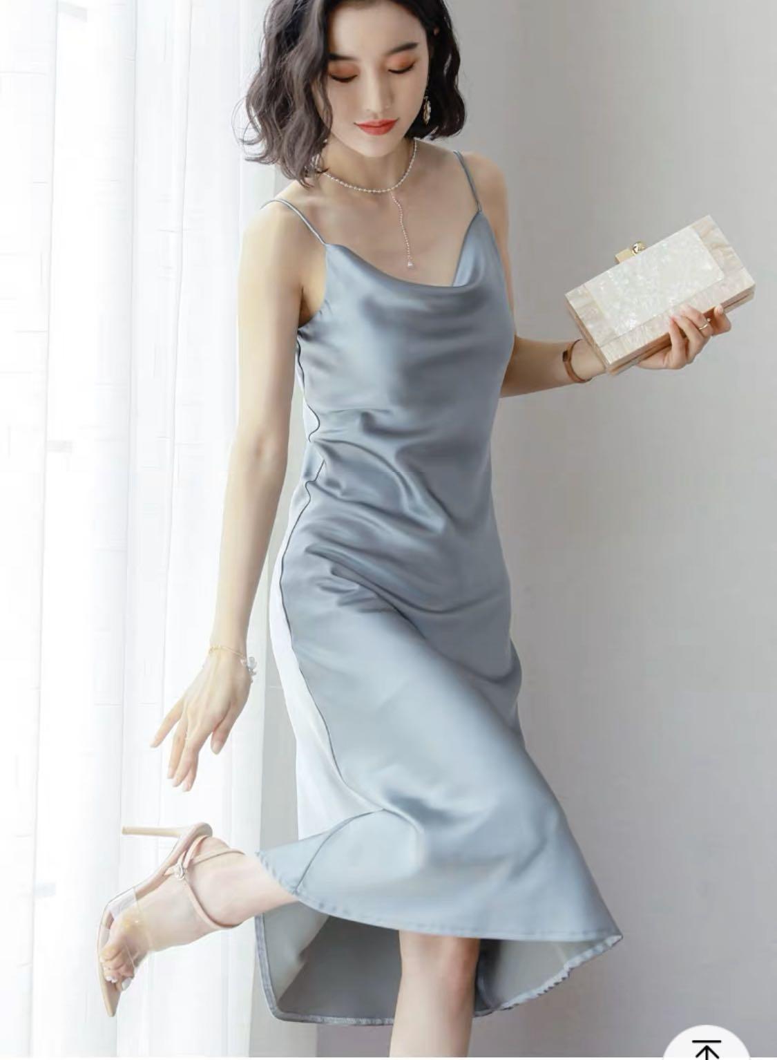 silk elegant dresses