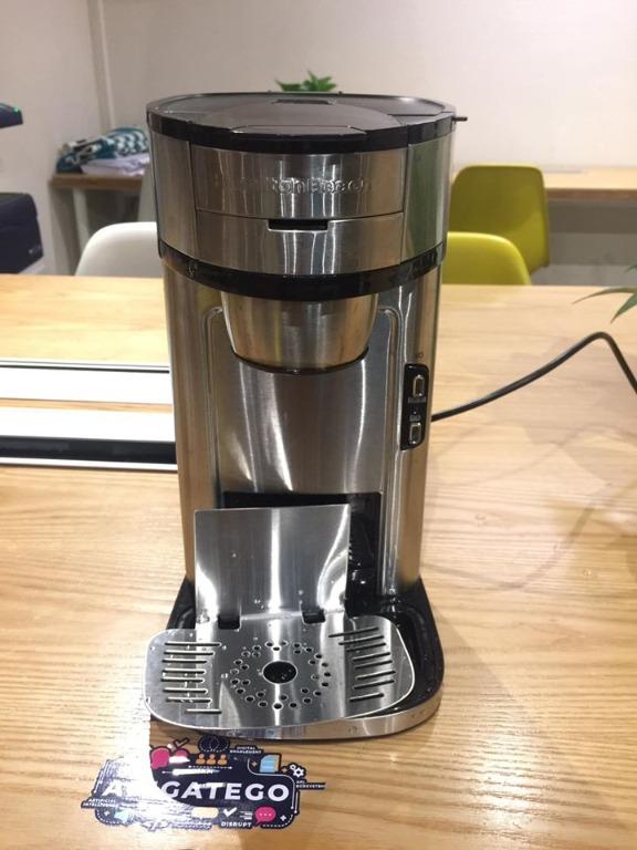 Hamilton Beach The Scoop® SingleServe Coffee Maker, Stainless MODEL