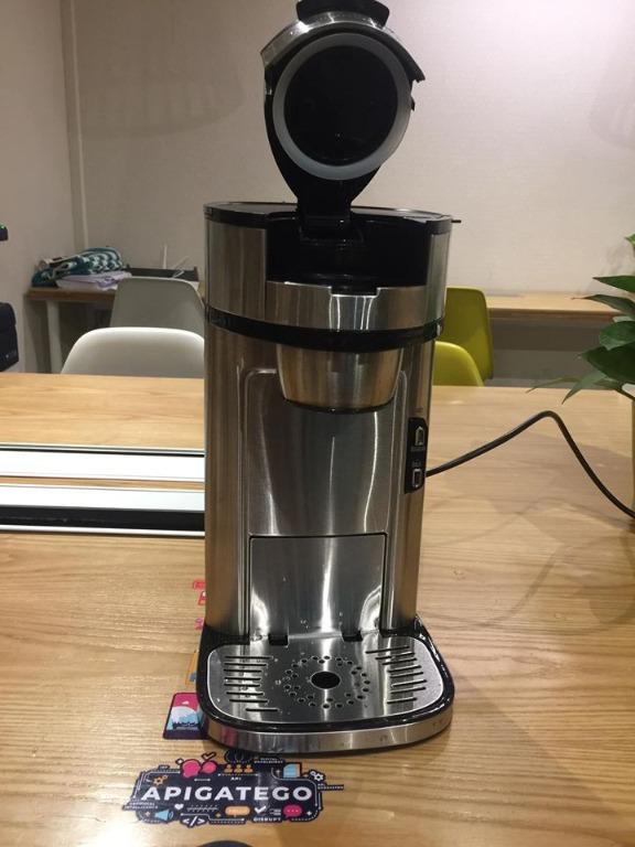 Hamilton Beach The Scoop® SingleServe Coffee Maker, Stainless MODEL